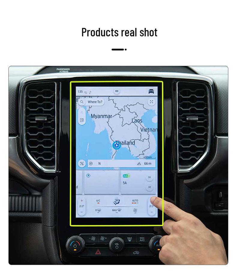 2024 Ford Ranger Wildtrak Center Console Tempered Glass Protector