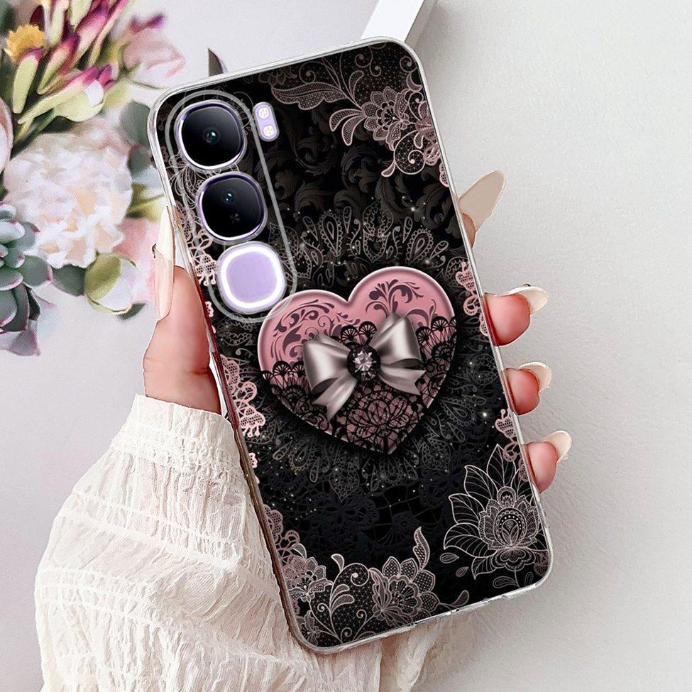 Clear For Vivo V40 Lite IDN Case 4G 5G Cute Cartoon Cool Luxury Funny Boys Girls Phone Case For vivo V40 Lite 5G IDN Back Cover