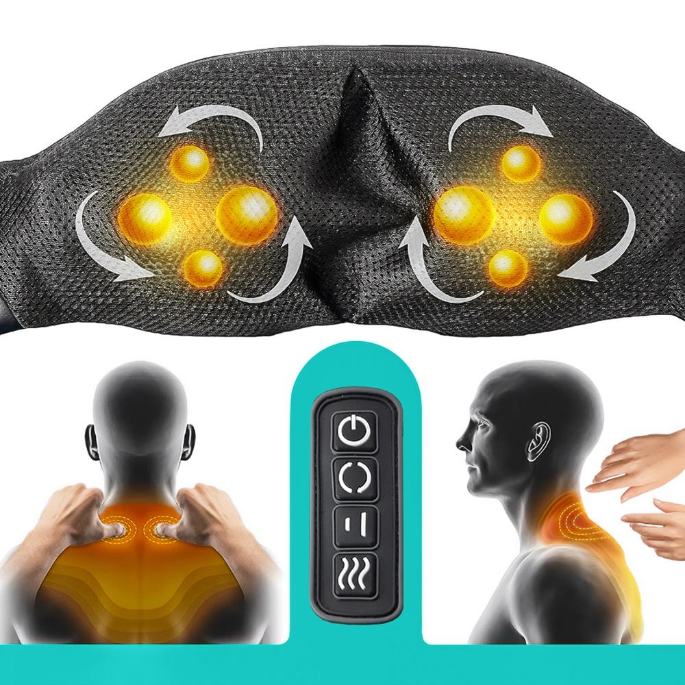 Masażer do szyi karku ciała stóp pleców shiatsu pas masujący pro-comfy30w-02