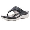Shoes for Women Summer Plus Size 36-42 Fashion Comfortable Wedges Casual Flip Flops Hollow Out Non-slip Sandals Outside Slippers