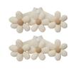 2Pcs Colorful Flower Curtain Buckles Flower Shape Decorative Rope Curtain Ties  Window Accessories