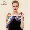 ITARORA Mulberry Silk Square Scarf