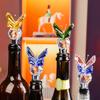 1PC Sealed Bottle Stopper Household Butterfly Party Cap Bottle Stopper Bar Crystal Festivals Multiple Options Available