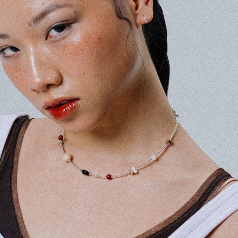 SCALETTO WS001 Multi-Color Play Bead Necklace