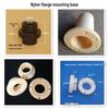 Horizontal Plastic Guide Bushing with Nylon Coupling and Flange Bearing Sleeve