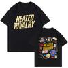Хип-хоп футболка с принтом "Heated Rivalry" для мужчин и женщин, графическая винтажная футболка, модные летние футболки Y2k, одежда в стиле стритвир