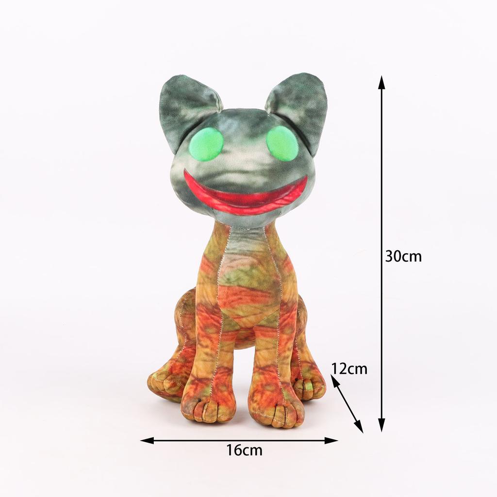 2024 Zoonomaly 2 Plush Toys Lizard Ostrich Rabbit Cotton Plush Toy