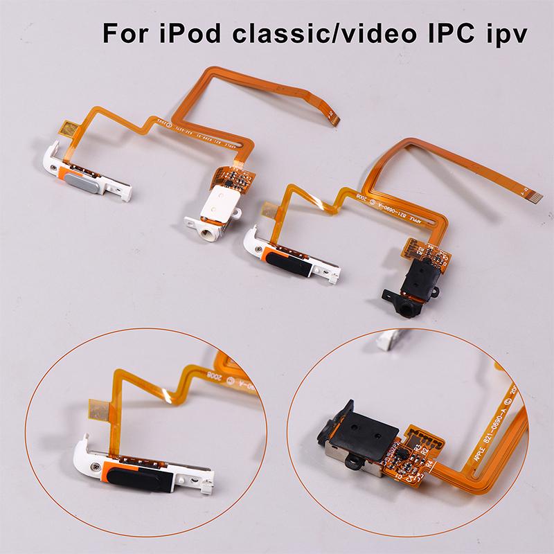 Headphone Audio Jack Hold Switch Flex Ribbon Cable For Ipod Classic 30Gb 80Gb 120Gb 3Rd 160Gb Accessoriesaccessories