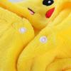 Очаровательный костюм питомца Pokemon Go с дизайном Пикачу с капюшоном для собак и кошек