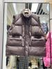 FASHION2024 зима новый термо молния декоративный воротник стойка свободный большой размер пуховый жилет жилет жилет жилет жилет модная одежда