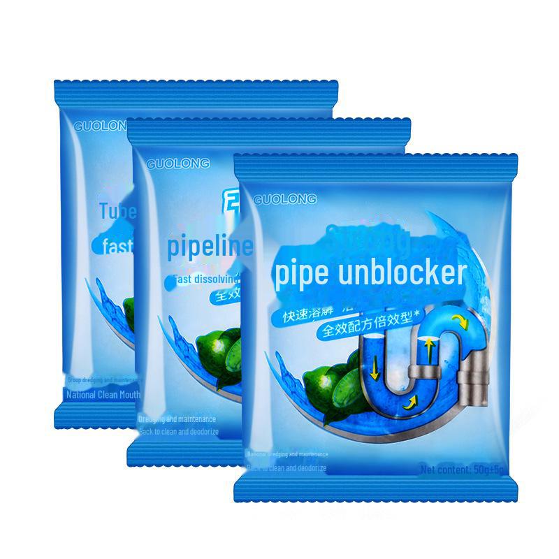 Средство для прочистки и дезодорации засоров на кухне и в ванной