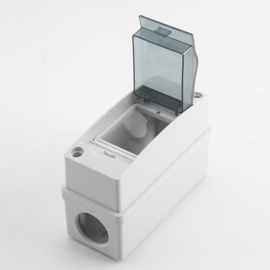 Распределительная коробка HT Водонепроницаемая Прозрачная крышка широкого применения Миниатюрный изоляционный дизайн Потребительский блок На открытом воздухе