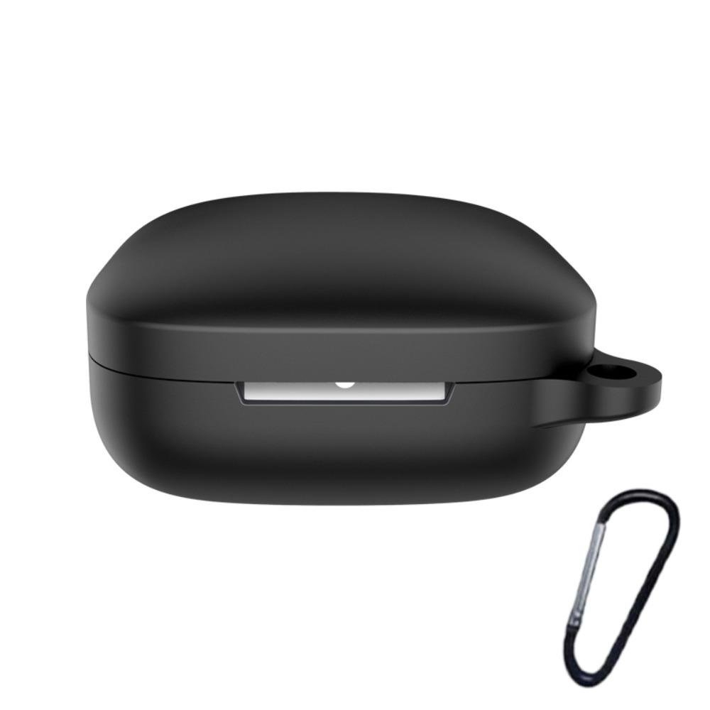Silicone Earphone Cover with Carabiner Headphone Protective Case for Bowie E16 TWS
