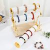 Gold Three-layer Bracelet Holder, Can Be Used, Bracelets, Bracelets and Other Jewelry Supplies Storage and Arrangement.