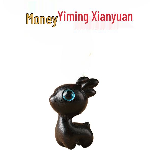 Брелок-подвеска для ключей и телефона Yiming Xianyuan с сандаловым деревом и оленем для пар
