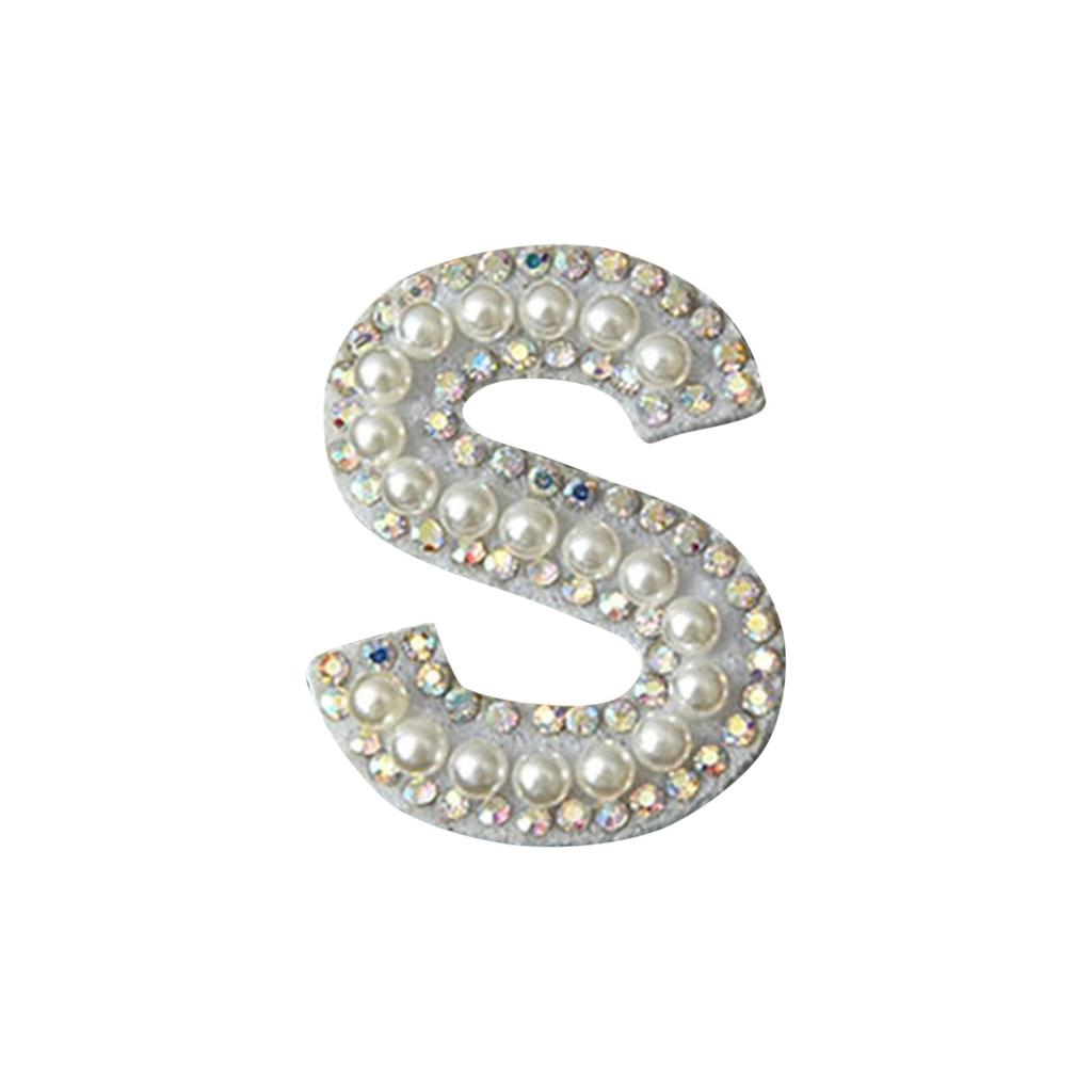 Аксессуары для волос с жемчужными стразами и буквами «сделай сам»