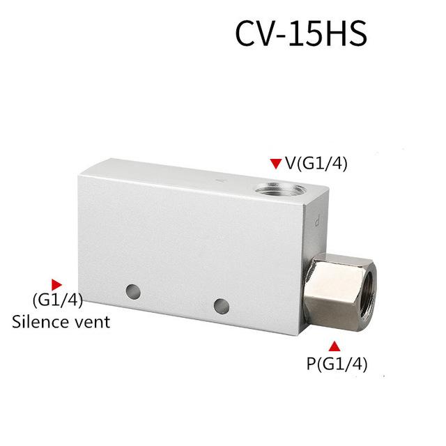 Бесплатная доставка Вакуумный генератор ACV CV-10HS 20HS 25HS вакуумный генератор присоска контроль отрицательного давления вакуумный клапан