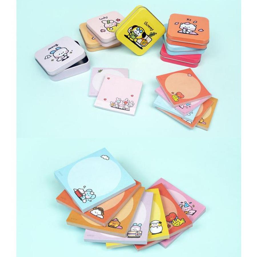 LINE FRIENDS Жестяной футляр BT21 Minini Memoji (7 вариантов)
