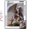 5D Diy Diamond Painting Ferocious Animal  Cross Stitch Full Diamond Embroidery Mosaic