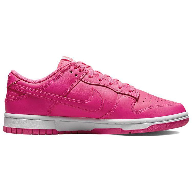 Nike Dunk Low Hyper Розовые женские кроссовки белые DZ5196-600