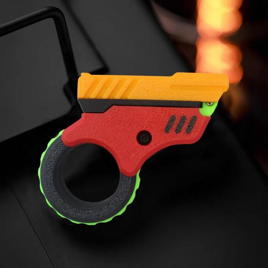 Детский спиннер, игрушка-спиннер, снятие стресса, тревога, откидная крышка, вращающийся палец, тренировка гибкости, EDC, декомпрессионная игрушка, подарок для взрослых и детей