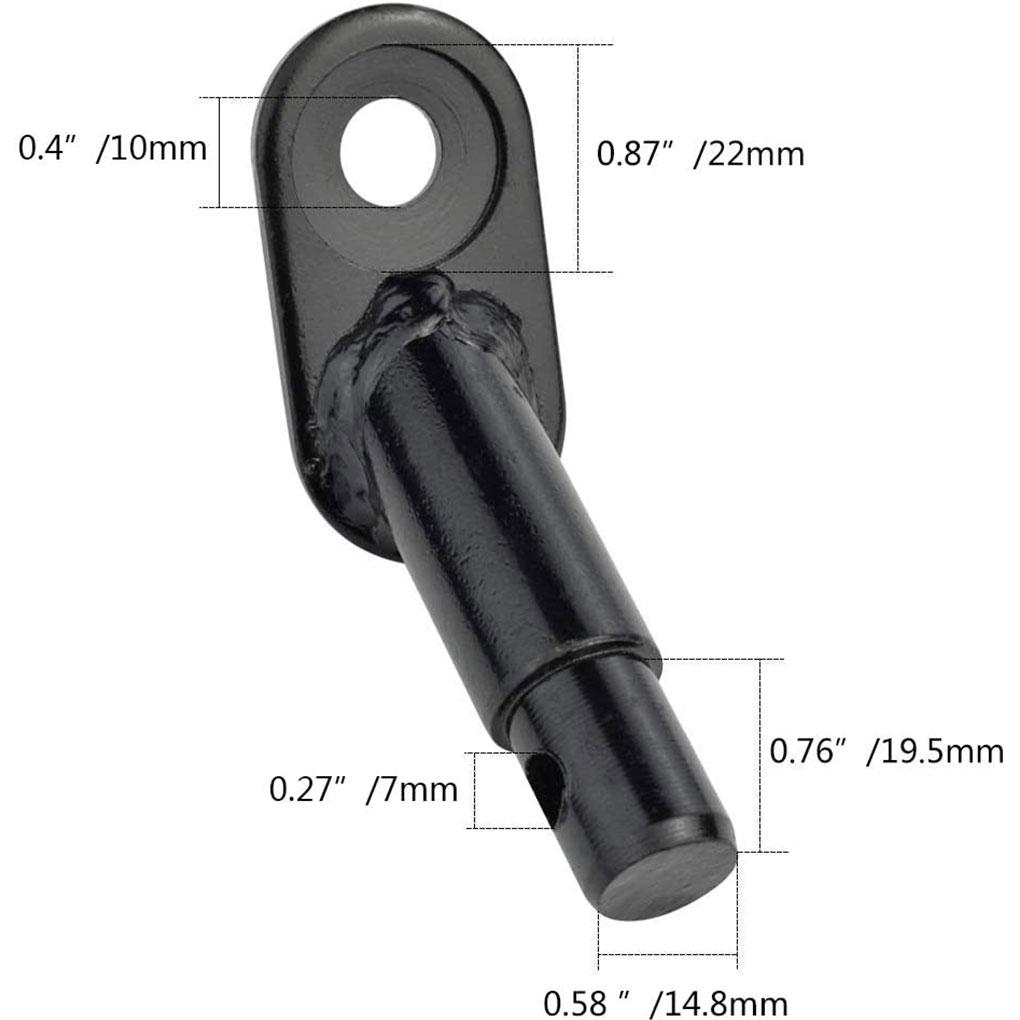 2 шт. Велосипедное прицепное устройство-сцепка для прицепа, соединитель для детской коляски, портативные универсальные детали для велосипедного коннектора