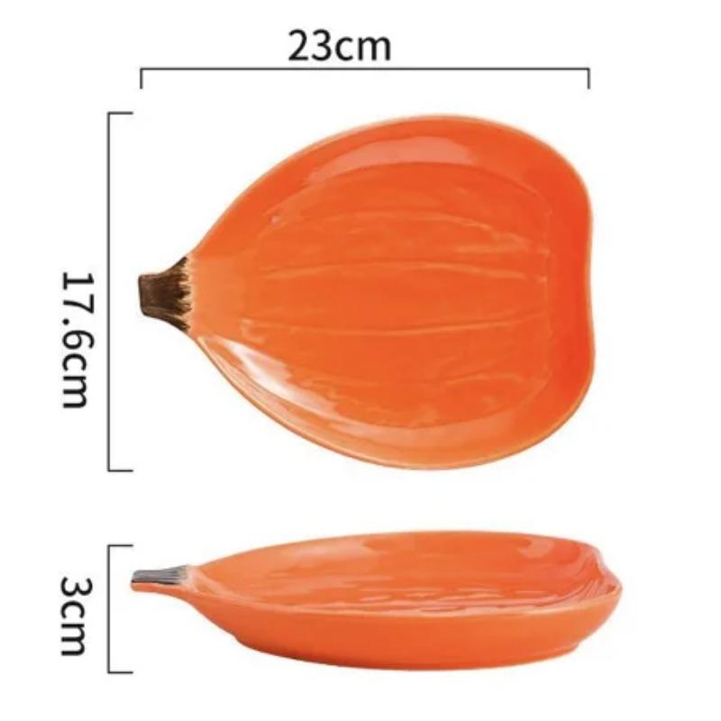 European Lemon Shape Dinner Plate Creative Cute Sauce Dish Ceramic Kitchen Tableware Dessert Breakfast Plate Rice Soup Bowl