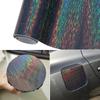 72cm X 152cm Neo Chrome Holographic Rainbow Brushed Film Vinyl Wrap Sheets Sticker Motorcycle Car Interior Gloss Decals Roll