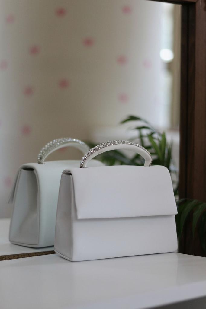 Women's Stylish and Useful Evening Dress Bag Women's Silvery Gold Stone Detailed Evening Dress Shoulder Bag