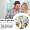 Food Decision Dice 6 Sides Fast Food Chinese Sushi Mexican Steakhouse Italian Dinner Decider Dice Date Couple Valentine's Day Gifts