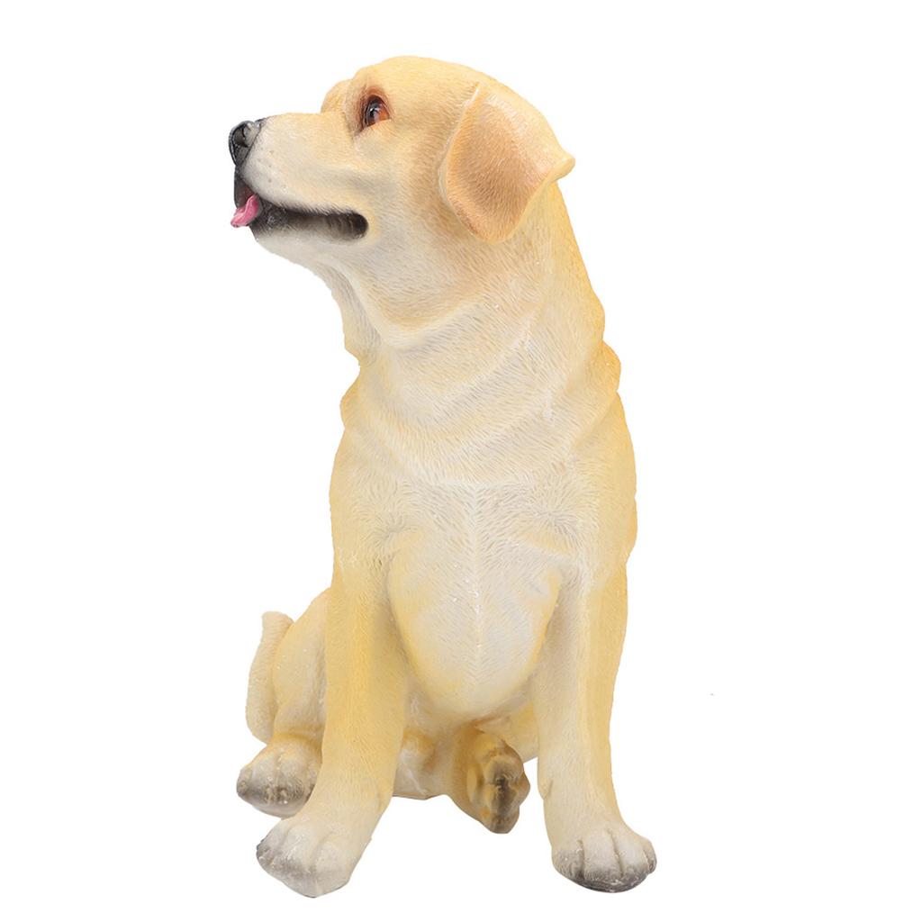 Landscape Lawn Garden Courtyard Resin High Simulation Dog Decoration Animal Puppy Ornament