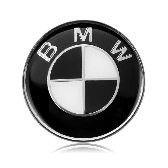 KYLZ4 1 шт. 45 мм Наклейка-эмблема на руль автомобиля Авто-стайлинг Для BMW M3 M4 M5 E36 E39 E87 E90 E53 F07 F34 F44 G20 G30 FXPT-BMW
