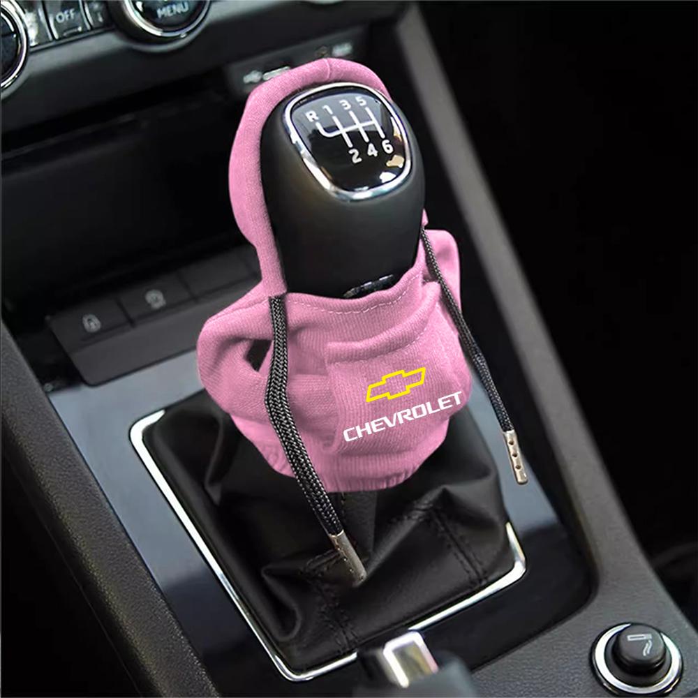 1pcs Car Gear Shift Hoodie Cover Shift Cover Gear Handle Decoration for Chevrolet Orlando Epica Silverado Trailblazer Suburban