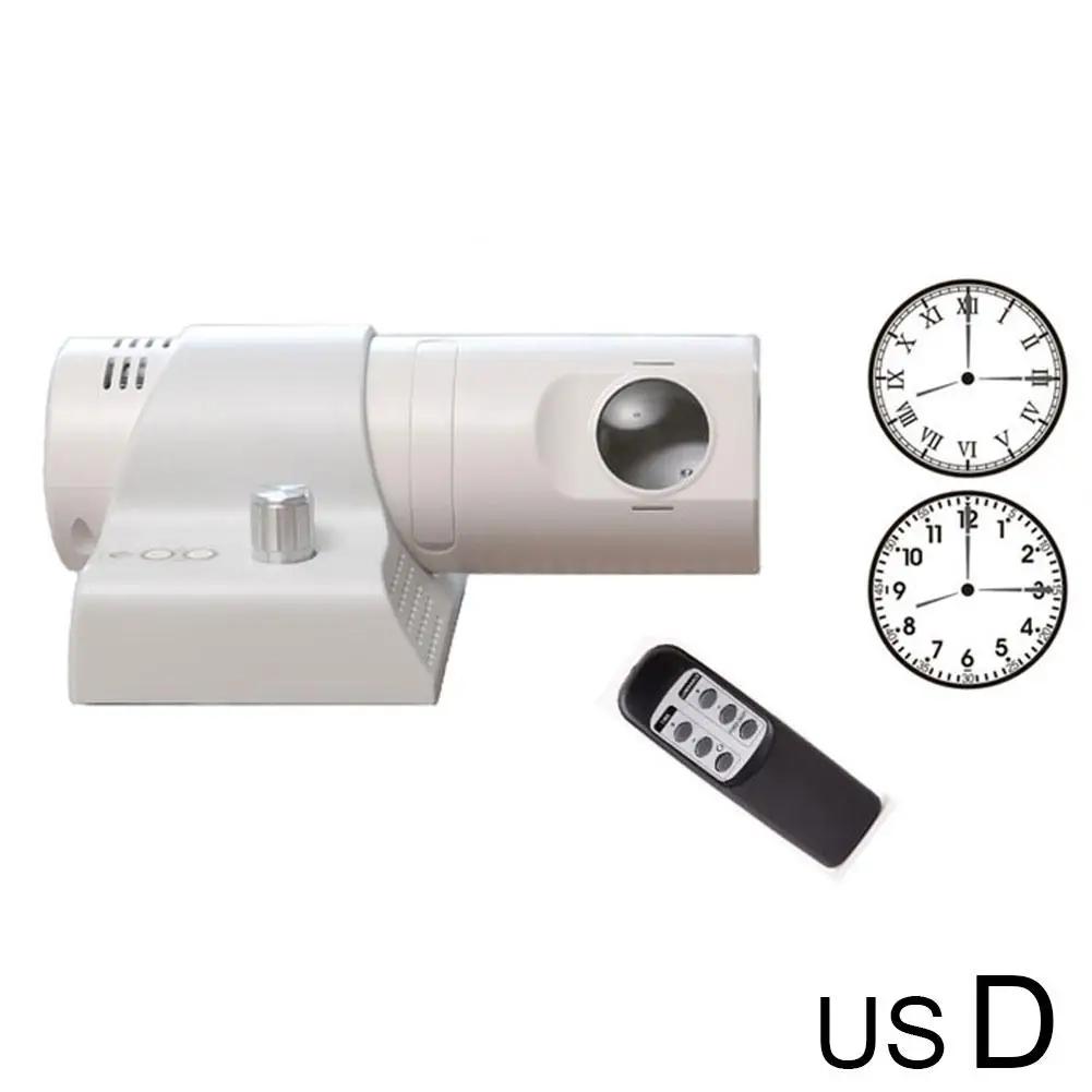 НОВЫЙ высококачественный с беспроводным бесшумным пультом дистанционного управления многоцветный аналоговый светодиодный цифровой настенный проектор для гостиной, магазина, дома F3Y2