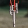 Mini Waterproof Titanium Whistle Portable Camping Hiking Whistle  Outdoor EDC Tool