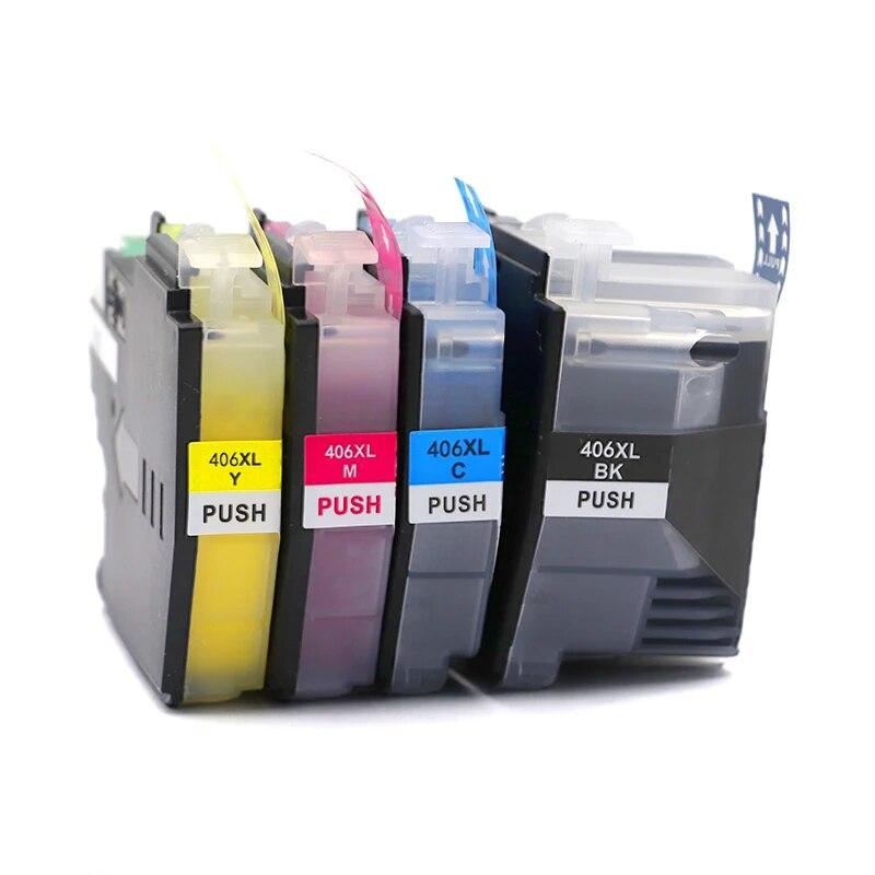 Совместимые картриджи LC406XL Dye для принтера Brother HL-JF1 MFC-J4335DW MFC-J4345DW MFC-J4535DW MFC-J5855DW MFC-J5955DW