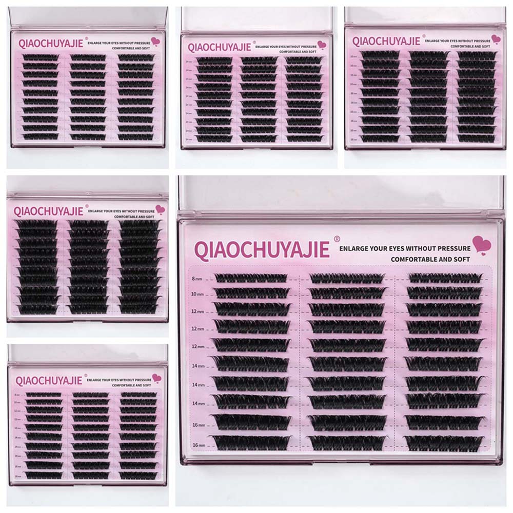 Наращивание ресниц Индивидуальные пучки ресниц Сегментированные ресницы Пучки Женщины