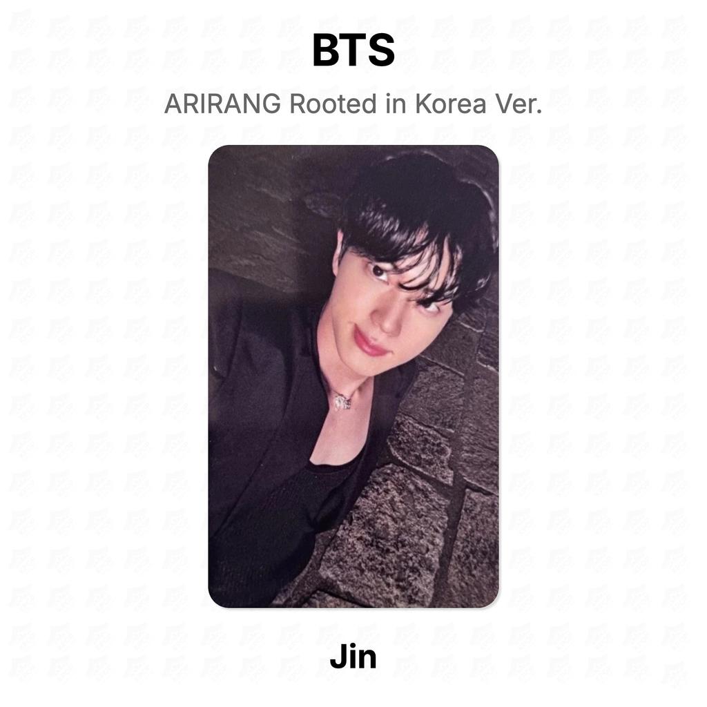 BTS АРИРАНГ Укорененный в Корее Вер. Официальная фотокарта