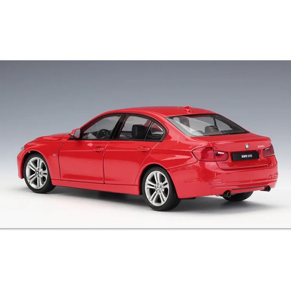 Welly 1/24 BMW 335i Сплавная Миниатюрная Модель Автомобиля Литой Металлический Масштабная Модель Автомобиля Литой Металлический Статическая Коллекция Детская Игрушечная Машина