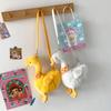 Fluffy Doll Cute Duck Crossbody Bag Solid Color Shoulder Bags Casual Big Goose Plush Bag Shopping