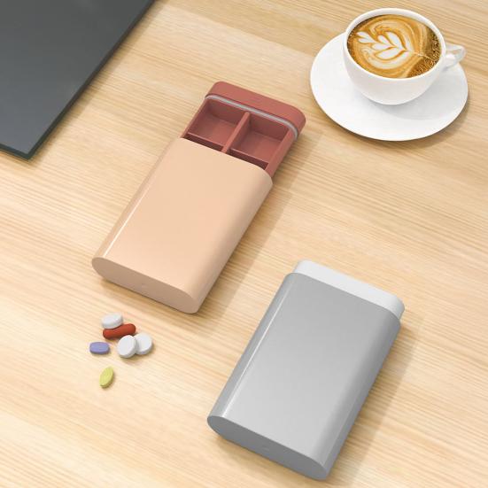 6 ячеек прямоугольная аптечка органайзер для таблеток пылезащитный компактный портативный маленький герметичный чехол для таблеток держатель для планшета