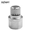 Wheel Lock Lug 1pcs 32/16PT Car Accessories Nut Screw