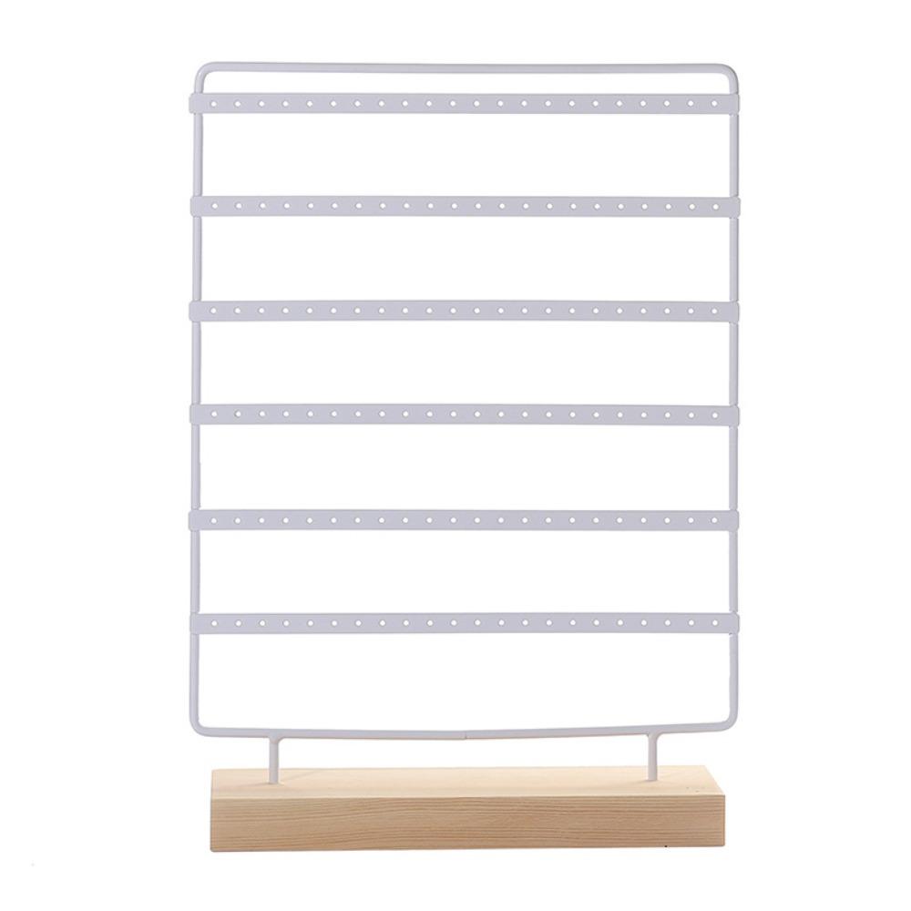 DIY Metal Earring Holder Large Capacity Ear Stud Rack Jewelry Display Stand  Room Decoration