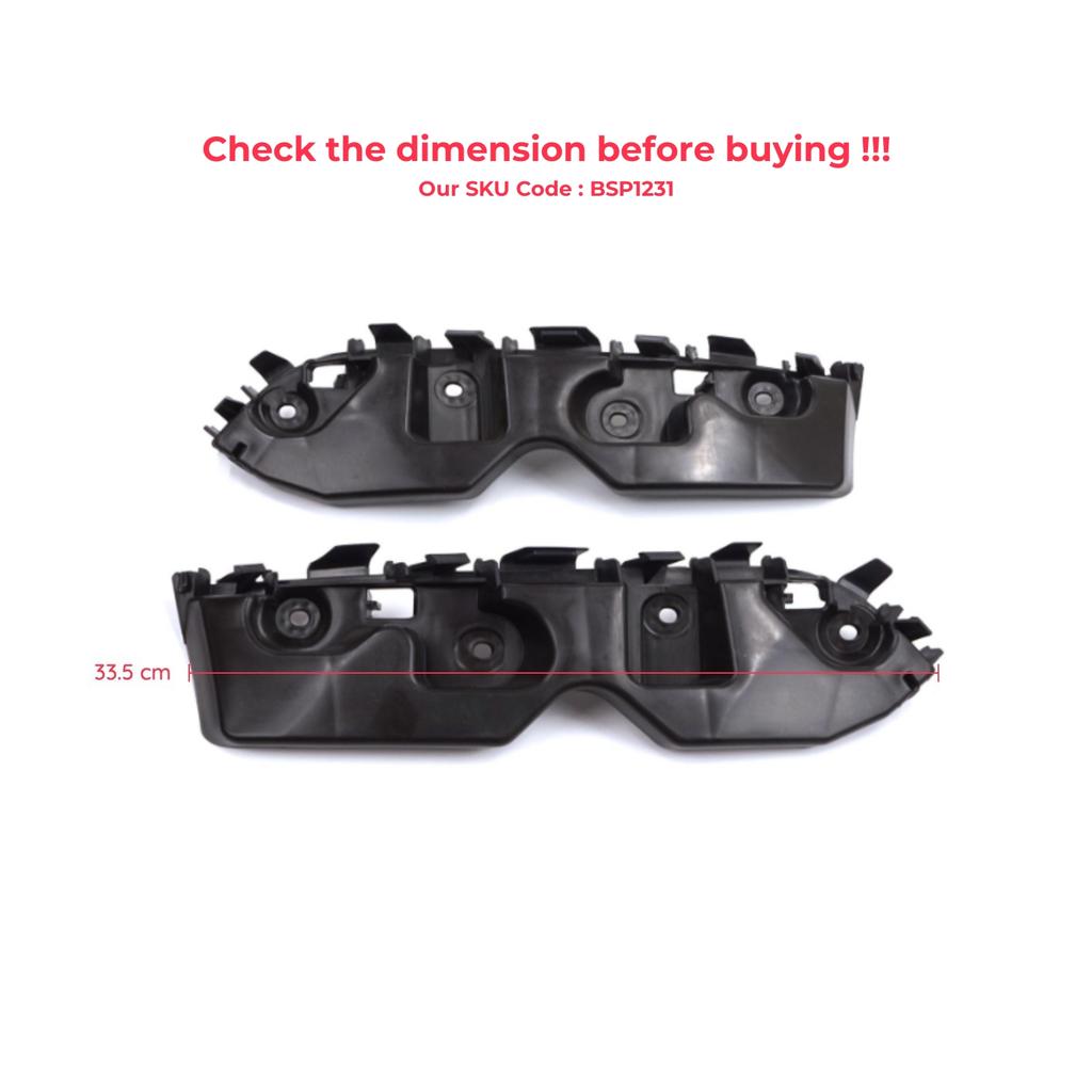BSP1231 Front Bumper Mount Holder Support Bracket Left Right for Renault Dacia Duster MK1 HS 2010-2017 622230010R 622220011R