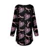 Women's  Loose Casual Bow Printed Round Neck Long Sleeved T Shirt Top Pullover Long Sleeved Sweatshirt