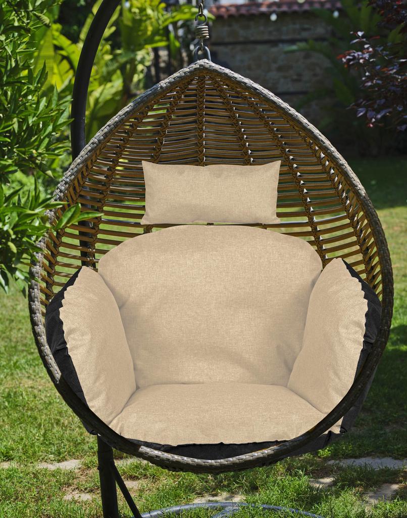 Garden Cushion 112x113 Cm for Hanging Chair Stork Nest Waterproof In 6 Colours