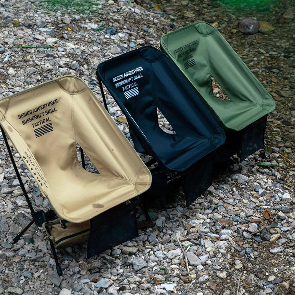 Съемные стулья для кемпинга на открытом воздухе, складной стул-луна, сверхлегкий, для путешествий, походов, пикника, портативное сиденье для пляжа, рыбалки, отдыха