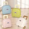 Rolling Wheel Rolling Storage Case Mini Toy Organizer Gifts Mini Luggage Box