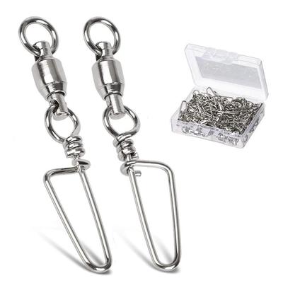 AMYSPORTS Шарикоподшипниковый Троллинговый Застежка 25 35кг Вертлюги, Подшипники, Вертлюги, Рыбалка, Штук,