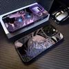 Чехол для телефона Jujutsu Kaisen Годжо Сатору для Xiaomi Poco X7 X6 X5 X3 F7 F6 F4 F3 GT Pro 4G 5G Матовый Серебряный Жесткий Чехол